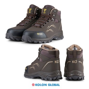 코오롱 글로벌 안전화 KS-607 6인치 작업화 현장화 공사장 신발